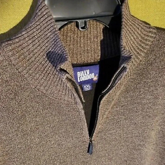 Sweater by Billy London 1/4 zip - Picture 1 of 5